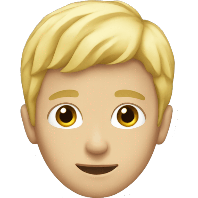 blonde boy emoji