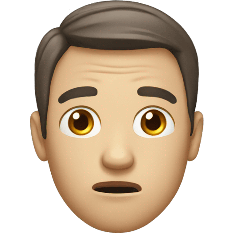 anxiety man emoji