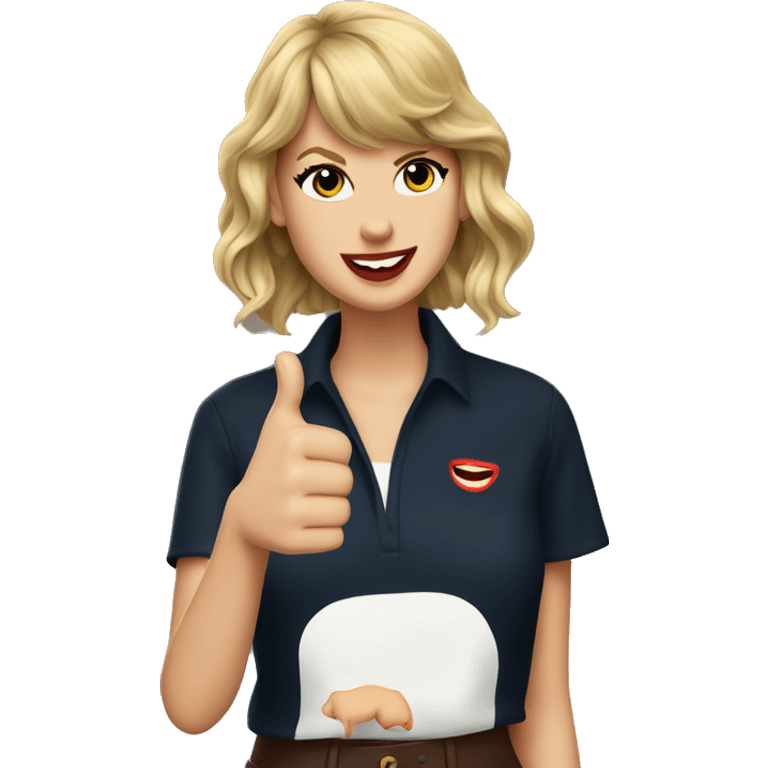 Taylor Swift thumbs up emoji