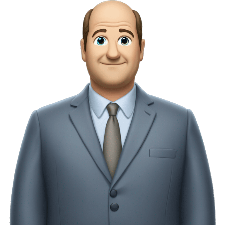 Brian Baumgartner wearing suit  emoji