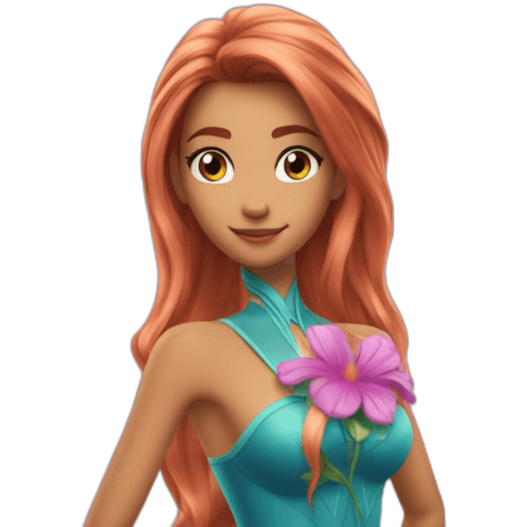 Winx club bloom emoji