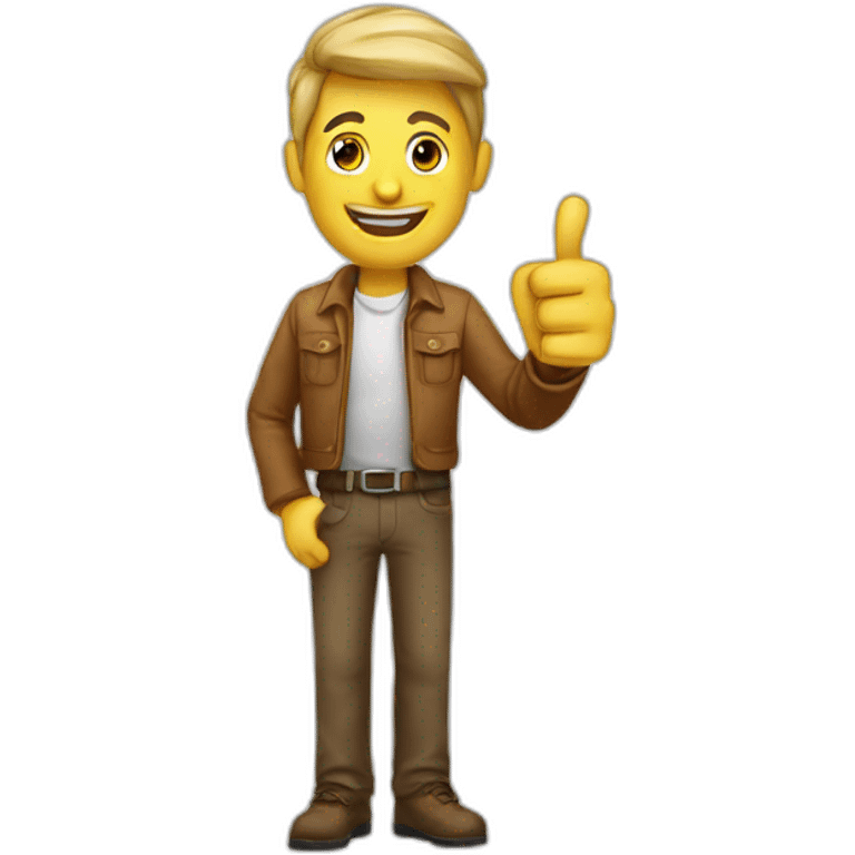 programmer giving thumbs up emoji