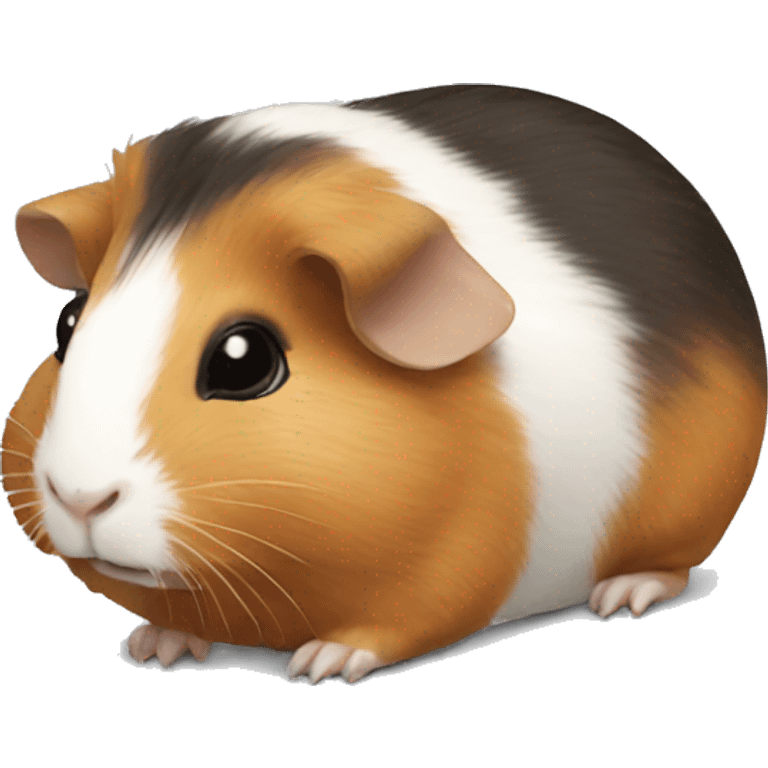 Guineapig very cute but realistic emoji