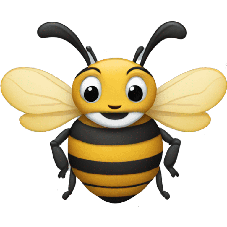 macbook bee smart emoji