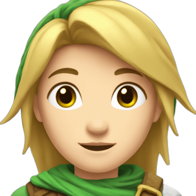 link-as-a-girl emoji