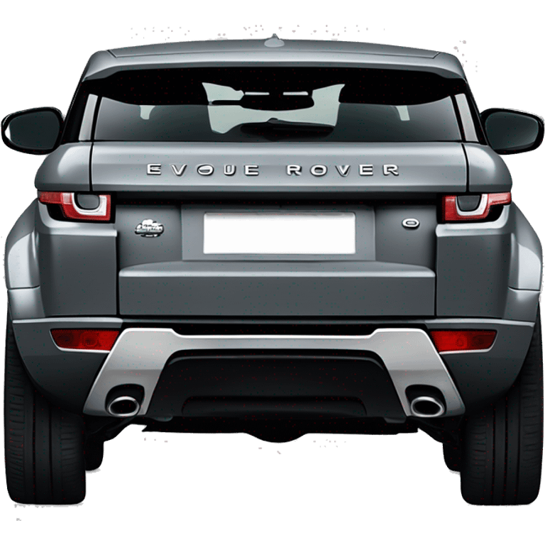 Range Rover Evoque Grey emoji