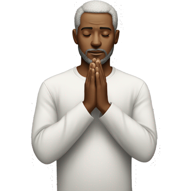 man praying emoji