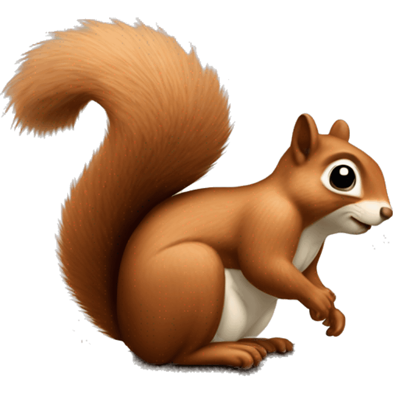 sed squirrel at sofa emoji