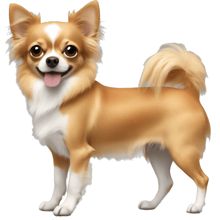 Chihuahua longhair ginger  emoji