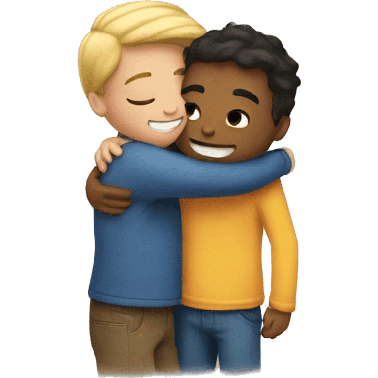 Best friend hug emoji