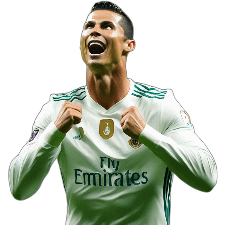 Cristiano Ronaldo celebration  emoji