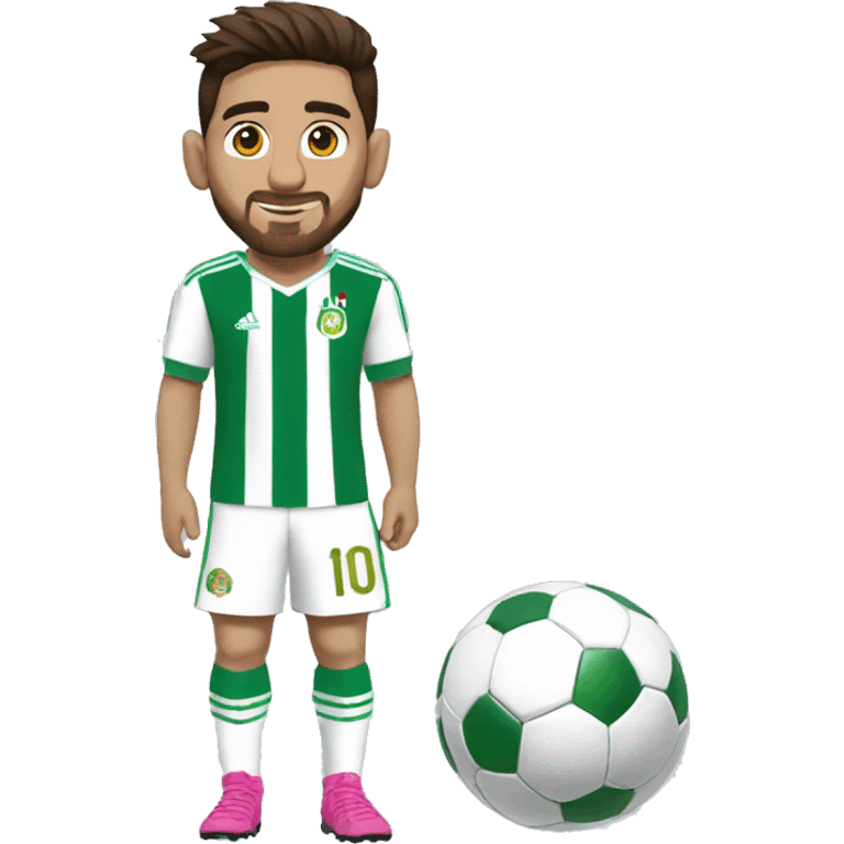 messi au maillot d algerie emoji