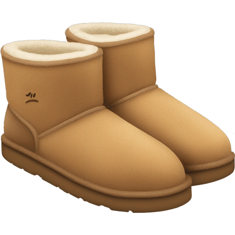 Ugg Tasman slippers emoji