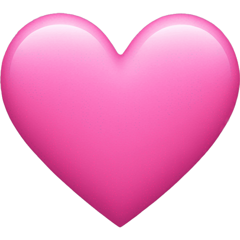 heart in pink emoji