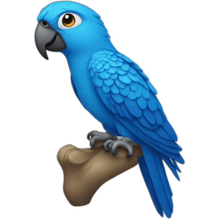 Blue Parrot emoji