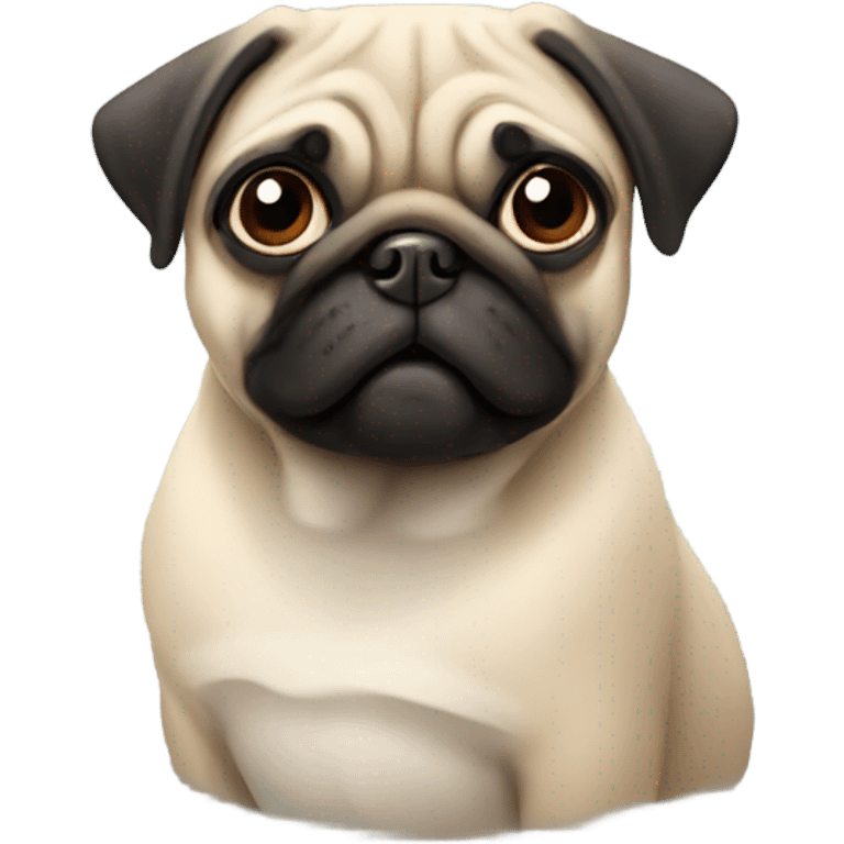 Pug emoji