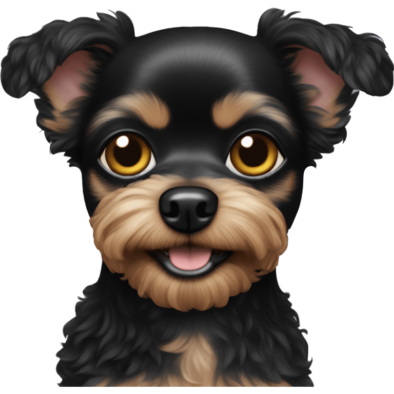 black chihuahua poodle emoji