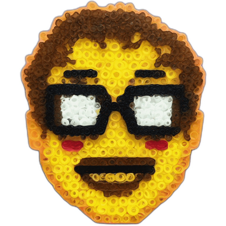 perler beads emoji