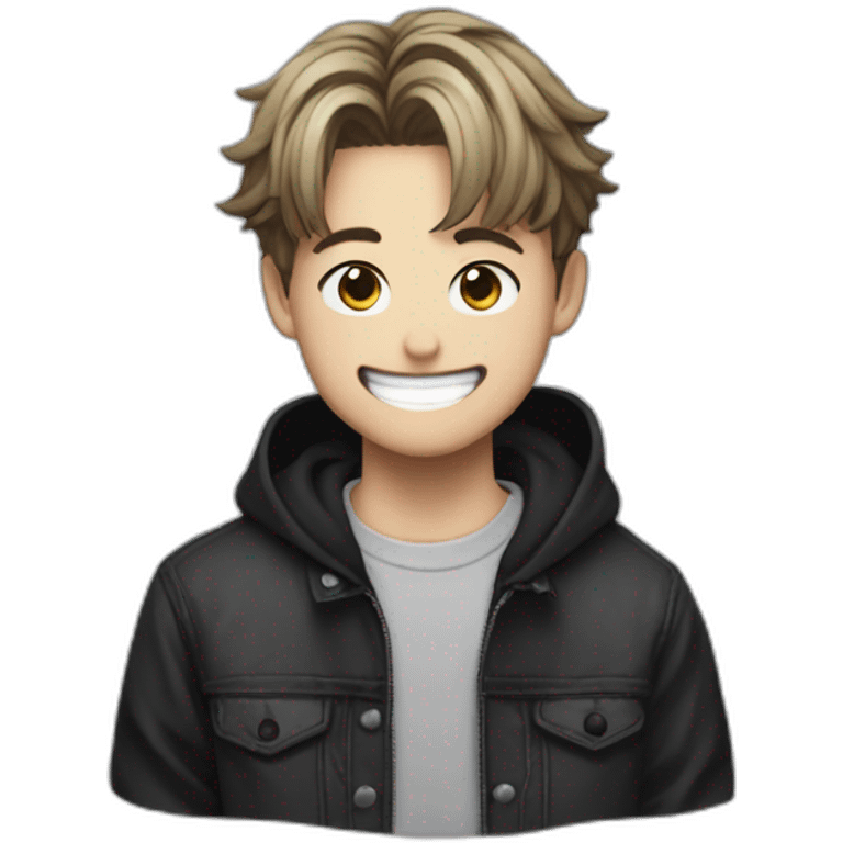 lee know stray kids emoji