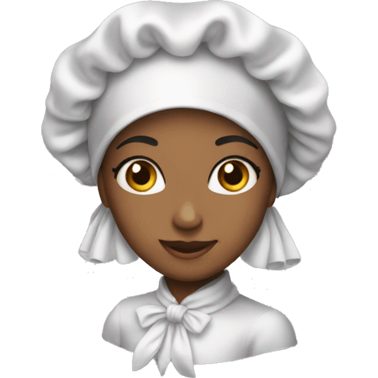 satin bonnet emoji