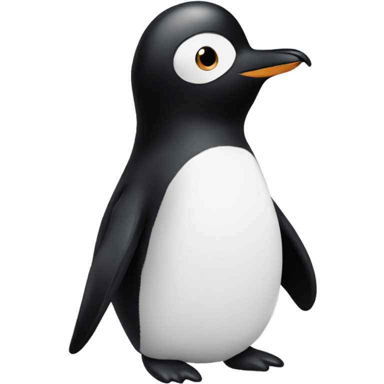 Penguin missing another penquin emoji