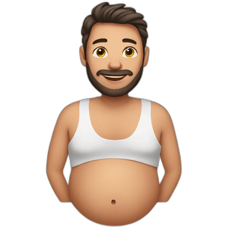 Pregnant man emoji