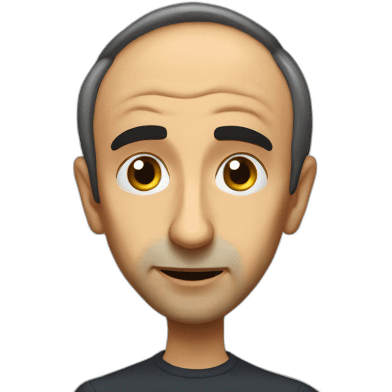 eric zemmour afraid emoji