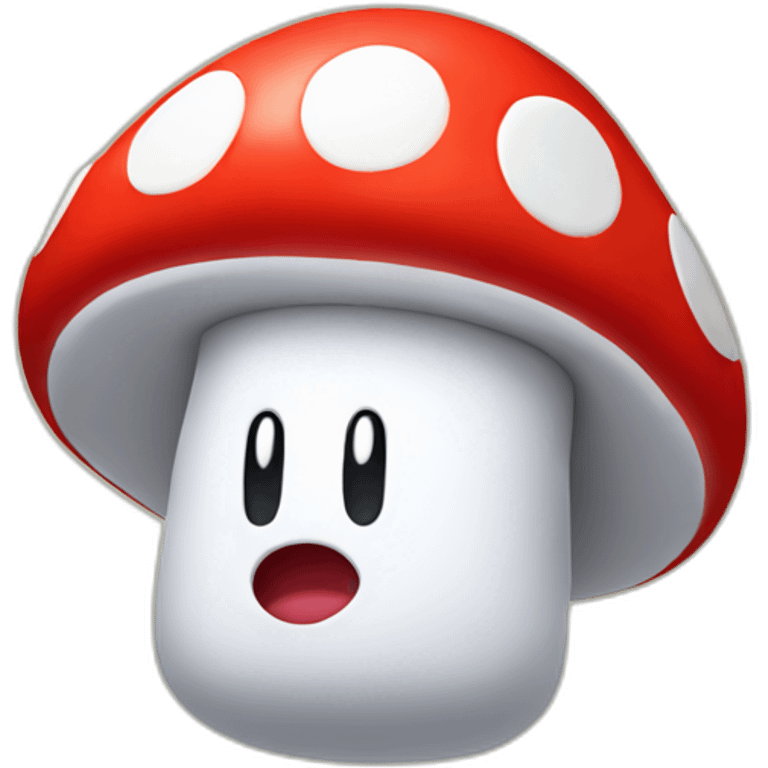 mario mushroom emoji