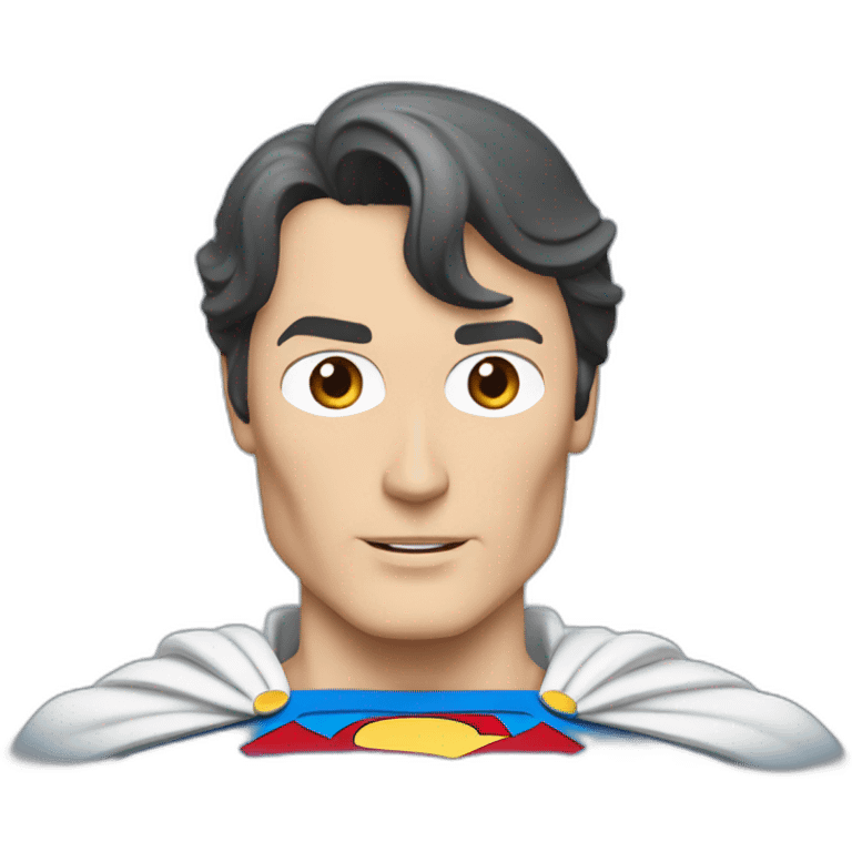 Christopher Reeve Actor Superman emoji