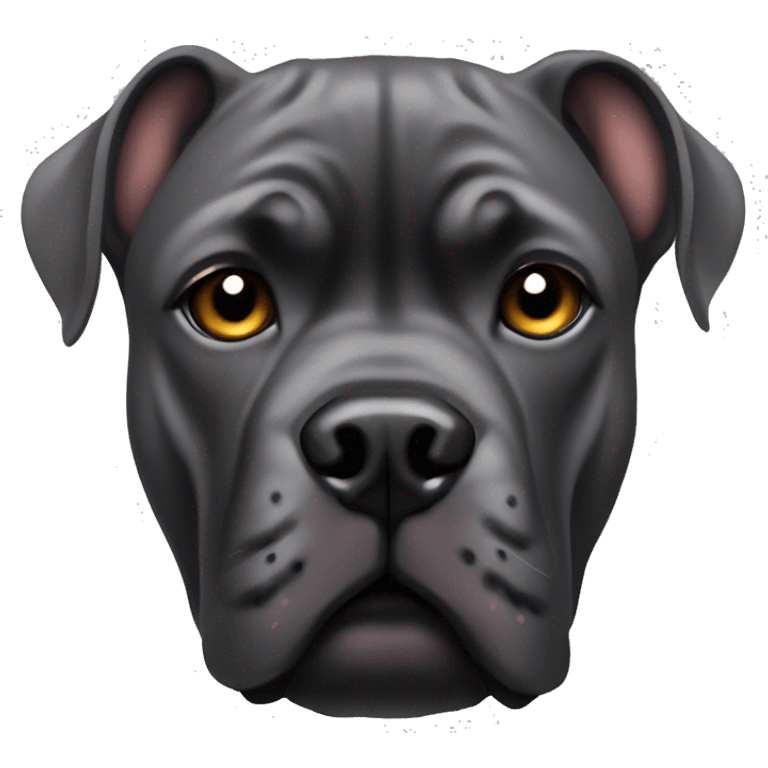 Pointy ears cane corso emoji