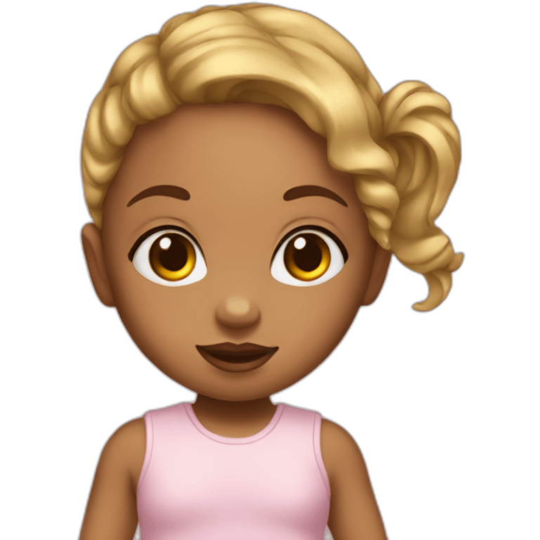 Dollar Baby Girl emoji