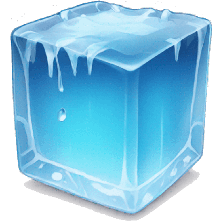 Ice cube emoji