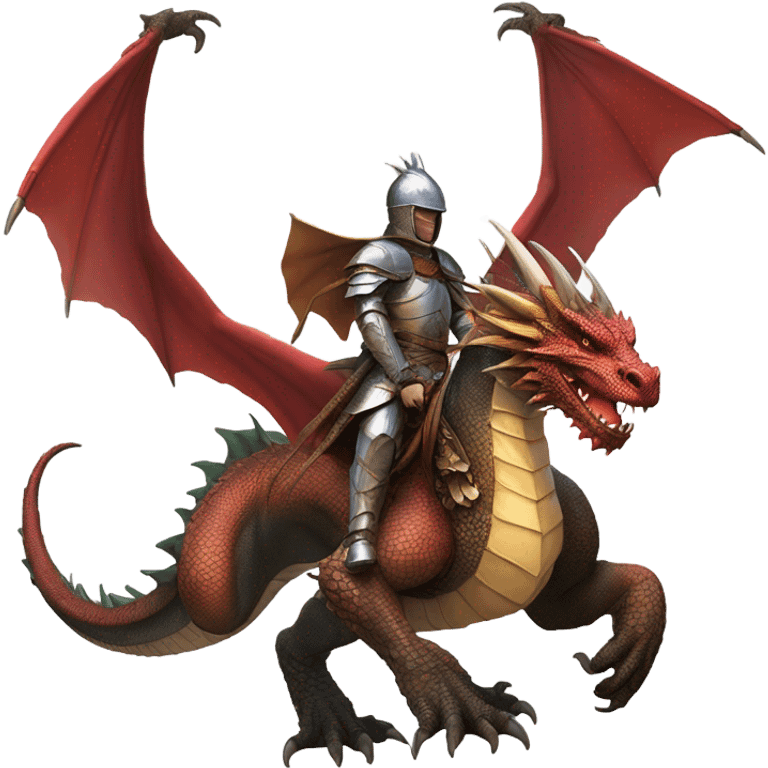 Dragon rider emoji