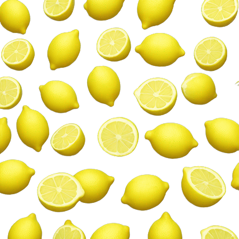 3D Lemon  emoji