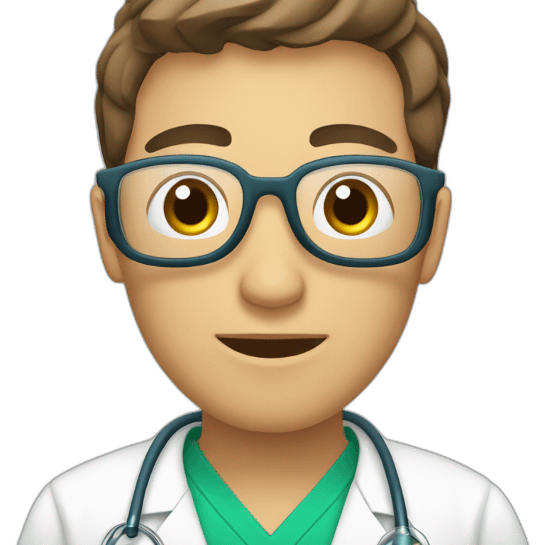 medico haciendo una ecografía emoji