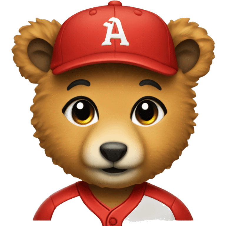 red baseball uniform with quokka emoji