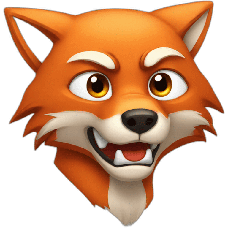 fox angry emoji