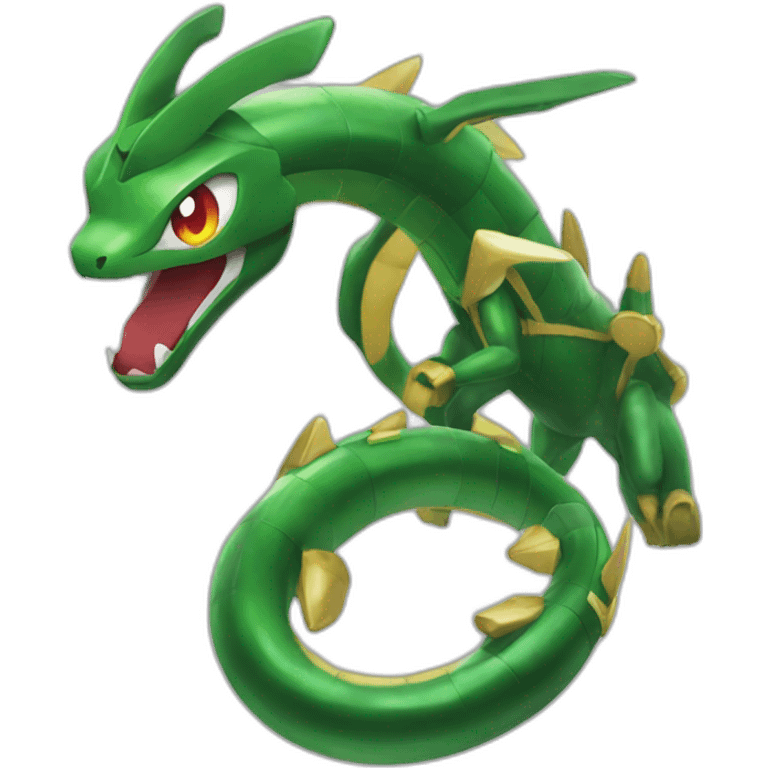 Shiny Rayquaza emoji