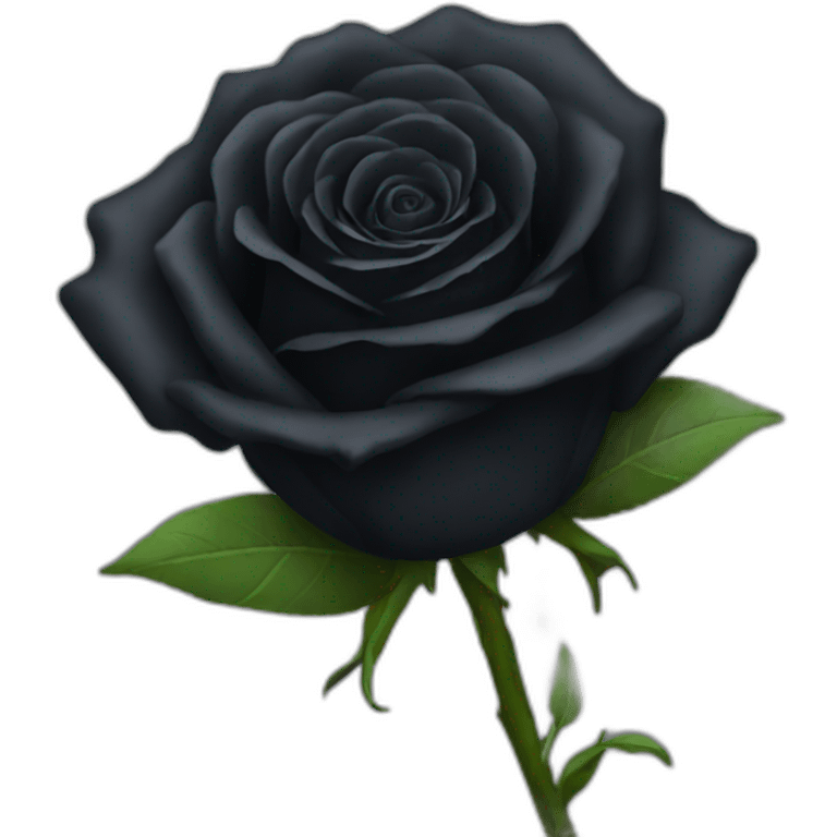 black rose  emoji