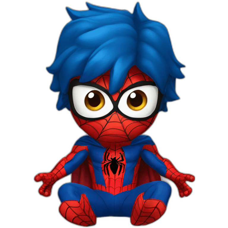 Spiderman enano emoji