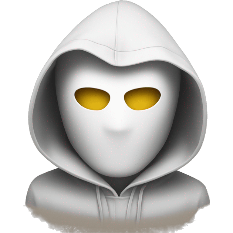 mysterious masked hooded man emoji