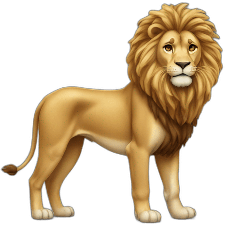 Ronaldo sur  lion emoji