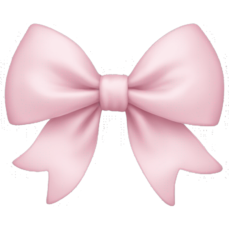 Light pink bow emoji