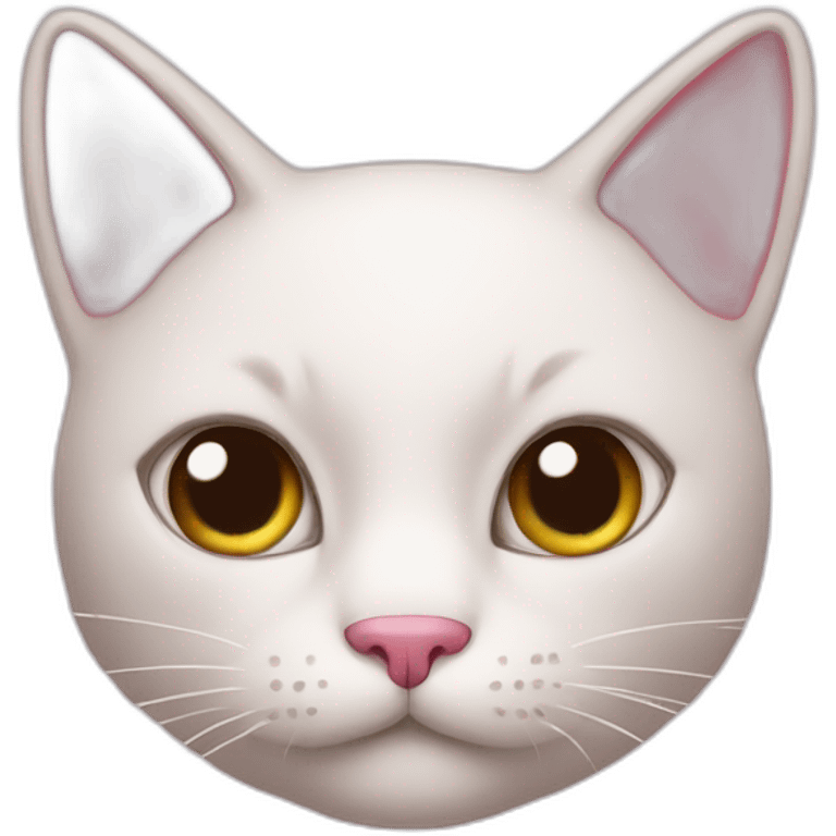 cat pink emoji