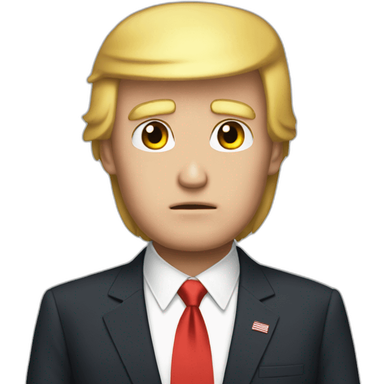 Anime Donald trump emoji