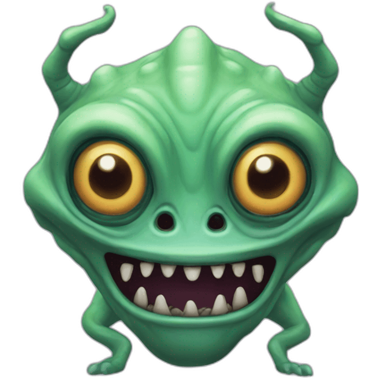 Alien monster emoji