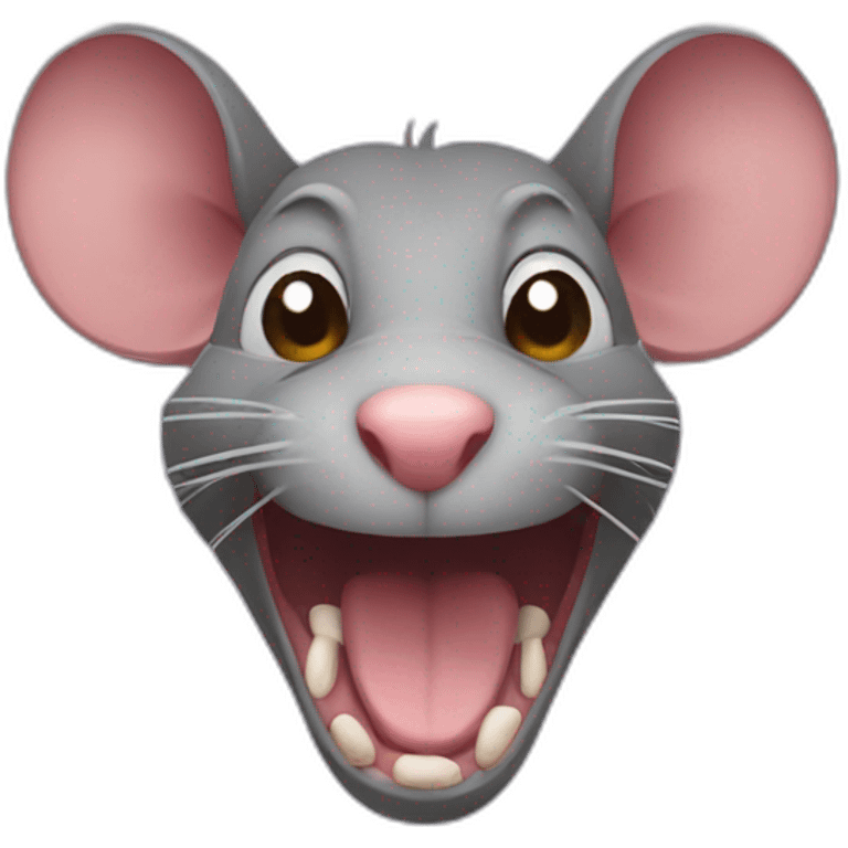 evil rat emoji