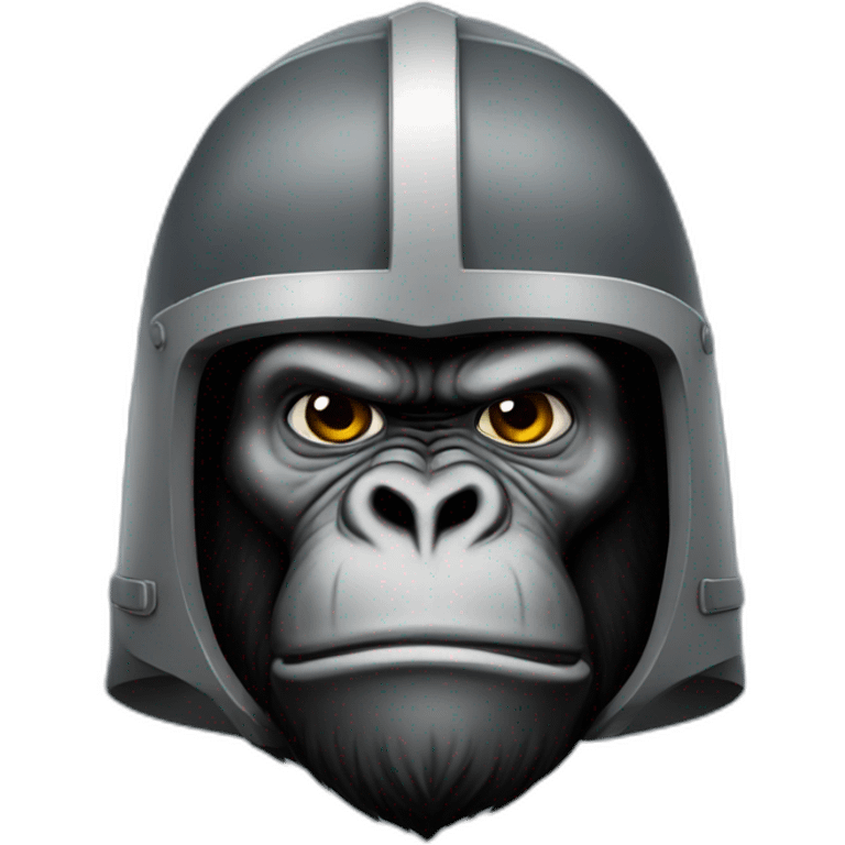 Crusader Christian Gorilla emoji