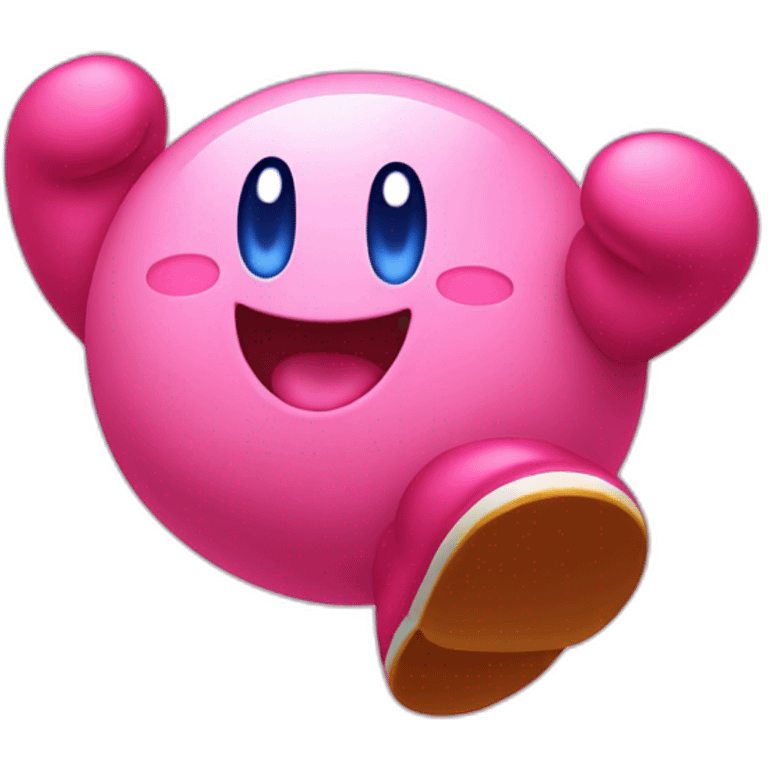 kirby dancing emoji