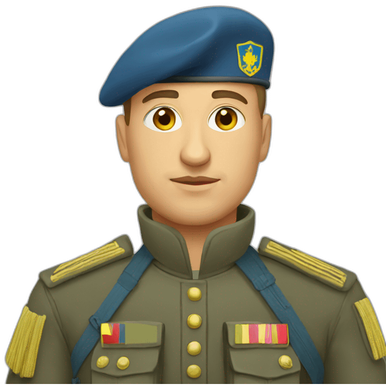 Soldier of Ukraine  emoji